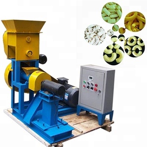 Máquina Extrusora de Alimentos para Hacer Snacks Inflados de Harina de Maíz y Soja a Pequeña Escala - Product Image 1