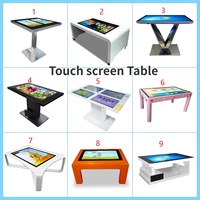 55 pouces 4k écran jeu android enfants affichage numérique multi smart touch table prix
