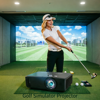 Systèmes de cinéma maison, projecteur intelligent, résolution native 1080p, DLP 3D, Android TV, vidéo sans fil, simulateur de golf, écran extérieur