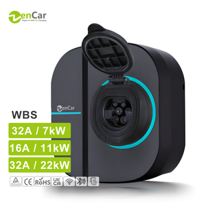 Station de recharge rapide pour véhicules électriques ZenCar murale 7kW 11kW 22kW avec prise de type 2, WiFi, cartes RFID et application pour véhicule - Product Image 5