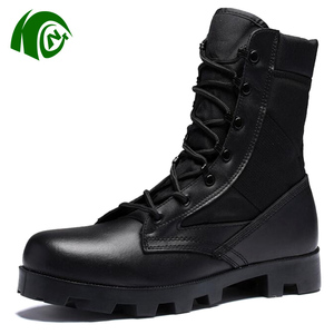 KANGO scarponi da trekking stivali <span class=keywords><strong>tattici</strong></span> per uso fabbrica crea stivali in pelle nera da esterno da <span class=keywords><strong>uomo</strong></span> di alta qualità per la protezione personale degli uomini - Product Image 6