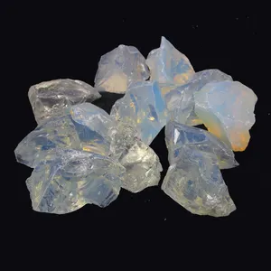 Groothandel Natuurlijke Kristal Ruwe Opaal Ruwe Steen Semi Precious Edelstenen Healing Trommelstenen Voor Decoratie