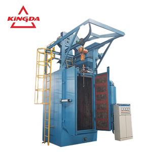 Máquina de chorro de tiro de doble suspensión para fundición de arena o piezas extrudidas de aluminio - Product Image 2