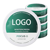OEM ODM Sachets Énergétiques à Action Rapide Caféine Naturelle B12 L-Théanine Pré-Entraînement Booster de Concentration Sans Sucre Sachets Oraux
