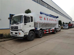 Camión de transporte de alimento para animales con motor diésel de una sola fila, nuevo, para granjas avícolas y ganaderas, máquina de forraje a granel, venta en África - Product Image 4