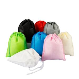 Bolsa de Almacenamiento con Cordón de Tela No Tejida con Logotipo Personalizado, Bolsa Protectora para Zapatos con Diseño de Letras, Promocional y Personalizada para Compras - Product Image 4