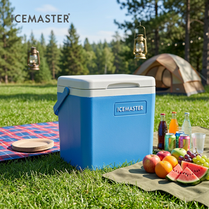 IceMaster Global Capacity Custom 7L Portable Ice Chest <b>Cooler</b> Box Insulated Lunch Box Cold Retention Pe Pp <b>Material</b> Can <b>Cooler</b> - Product Image 1