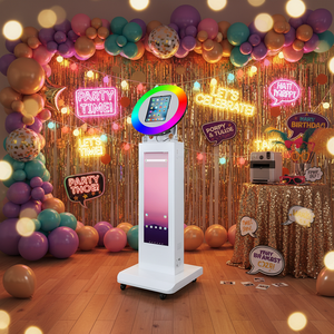 Photomaton portable 2026 à <span class=keywords><strong>prix</strong></span> d'usine, impression instantanée, logiciel gratuit, écran LCD 29 pouces, machine photomaton iPad - Product Image 1