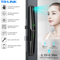 Cerradura Inteligente con Reconocimiento Facial 3D Totalmente Automática de Fábrica OEM para Puerta de Perfil de Aluminio con Rotura de Puente Térmico, Compatible con Tuya TTLock