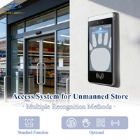 HFSecurity RA08 Contrôle d'accès par reconnaissance de la veine palmaire, contrôle d'accès par code QR, accès haute sécurité