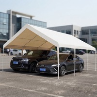 Auvent de stationnement portable haut de gamme pour influenceurs, imprimé sur mesure, avec structure en alliage d'aluminium, imperméable et pare-soleil pour jardin