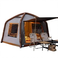Tente gonflable automatique à ouverture rapide, abri de camping portable pour l'extérieur
