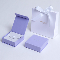 Boîte d'emballage pour bijoux sur mesure de style livre avec fermeture magnétique Boyang