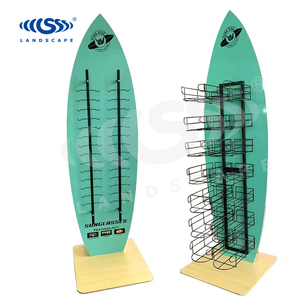 UV In Logo Trên Đầu Tùy Chỉnh Tầng Thường vụ Kim Loại Kính Hiển Thị <span class=keywords><strong>Rack</strong></span> Cho Trung Tâm Mua Sắm Kính Mát Kính Bơi - Product Image 1