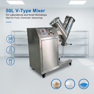 Petit mélangeur en V pour laboratoire, mélange <span class=keywords><strong>de</strong></span> poudres, enseignement scolaire, recherche, 100KG 200KG 300KG 400KG 500KG 50KG, personnalisation acceptée - Product Image 1