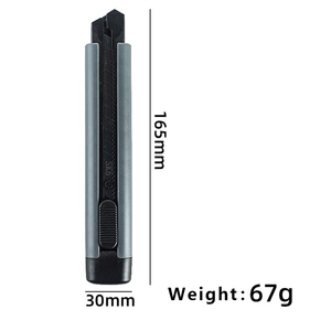 2 pièces supplémentaires couteau utilitaire rétractable autobloquant SK5 lame 1.8cm largeur de lame multicolore cartouche d'application de coupe intégrée - Product Image 2