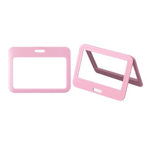 Porta Tarjetas Horizontal Transparente de Doble Cara, Multicolor, para Tarjetas de Comedor Universitario y Tarjetas de Autobús - Product Image 5