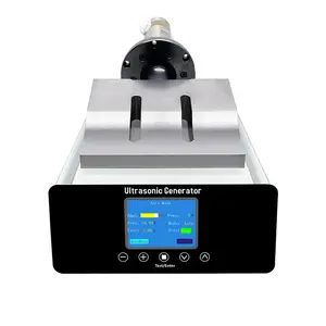 Generador de soldador por puntos ultrasónico de control PLC de diseño modular favorable con dispositivos funcionales importados