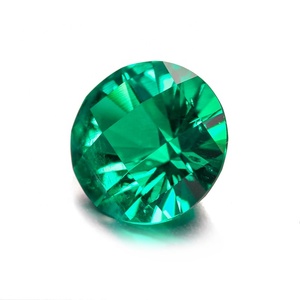 Laboratorio creado piedras preciosas con inclusión de la joyería como Esmeralda natural suelto quilates Esmeralda <span class=keywords><strong>colombiana</strong></span> - Product Image 2