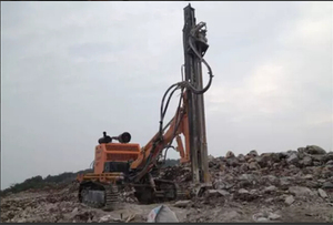 Crawler mounted hydraulic down the hole gold <strong>mining</strong> coal <strong>mining</strong> drilling <strong>rig</strong> - Product Image 5