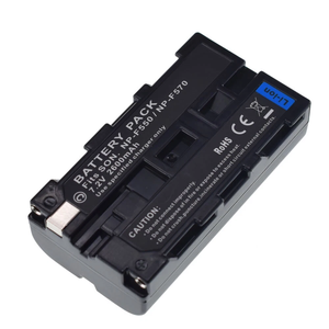 Batterie de remplacement NP-F550 F330 F570 pour HXR NX5U HDR FX1 NEX FS100 HDR FX7 <span class=keywords><strong>HVR</strong></span> V1U Z1U HD1000U <span class=keywords><strong>HVR</strong></span> Z5U DSR PD150 HDR FX1000 - Product Image 2