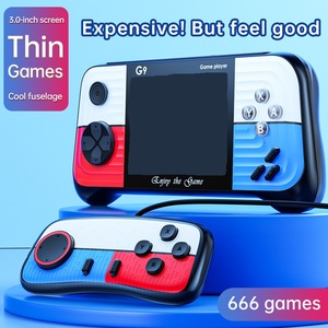 Nueva Consola de Juegos Portátil <span class=keywords><strong>G9</strong></span>, Joystick Arcade Retro HD, 666 Juegos en 1, Batería de 1200 mAh, Resolución de 640x480, Ideal para Regalo - Product Image 2