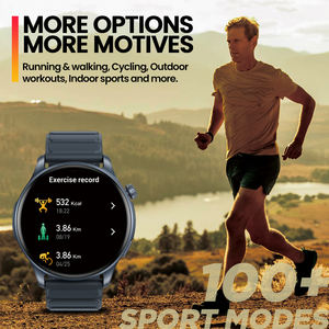 Zeblaze Btalk 3 PROフィットネスウェルネススマートウォッチ1.43インチフィットクラウドプロ手首心拍数モニターパルスオックス血液酸素テスト - Product Image 4