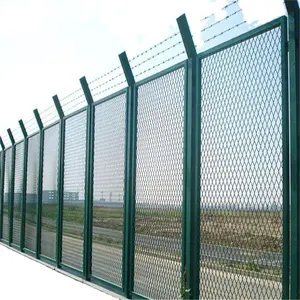 Hot Dipped Galvanized 10gauge Pvc Coated Black Chain Link Wire Mesh Fence Prices 8 Foot Wire Fence Chain Link