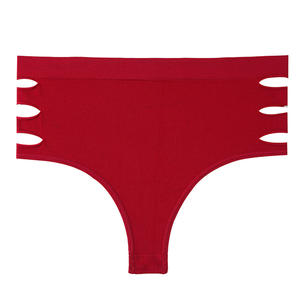 Tanga Transpirable para Yoga para Mujer Pantis de Tiro Alto Levanta Glúteos sin Costuras Tanga Talla Grande - Product Image 4