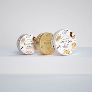 Latas Redondas de Metal de 150ml, 200ml, 250ml, Envases de Aluminio Vacíos con Tapa de Rosca para Alimentos, Pasteles y Postres - Product Image 3