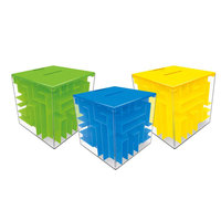 Caja de regalo de colección de monedas 3D, cubo, rompecabezas