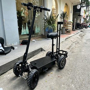 Foldable E <b>Scooter</b> 36V 48V <b>4</b> <b>Wheel</b> Adult Folding <b>Mobility</b> Golf Cart <b>Scooter</b> with Seat - Product Image 5