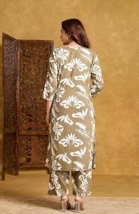 Ladies Designer Coord Set Modern Western Wear Apparel Women Lounge Wear Coord Set Soft Fabric Comfort Set - Product Image 5