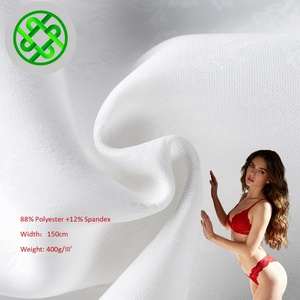 Căng Cao Đồng Bằng Interlock Trọng Lượng Nhẹ <span class=keywords><strong>Poly</strong></span> Đồ Bơi Vải Dệt Kim Jersey Duy Nhất 88% <span class=keywords><strong>Poly</strong></span> 12% <span class=keywords><strong>Spandex</strong></span> - Product Image 1