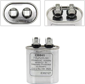 <span class=keywords><strong>Condensateur</strong></span> de marche du moteur AC BESUN <span class=keywords><strong>CBB65</strong></span> 450VAC 50/60Hz pour compresseur de climatiseur, fabricant OEM ODM avec certificat CE UL - Product Image 3
