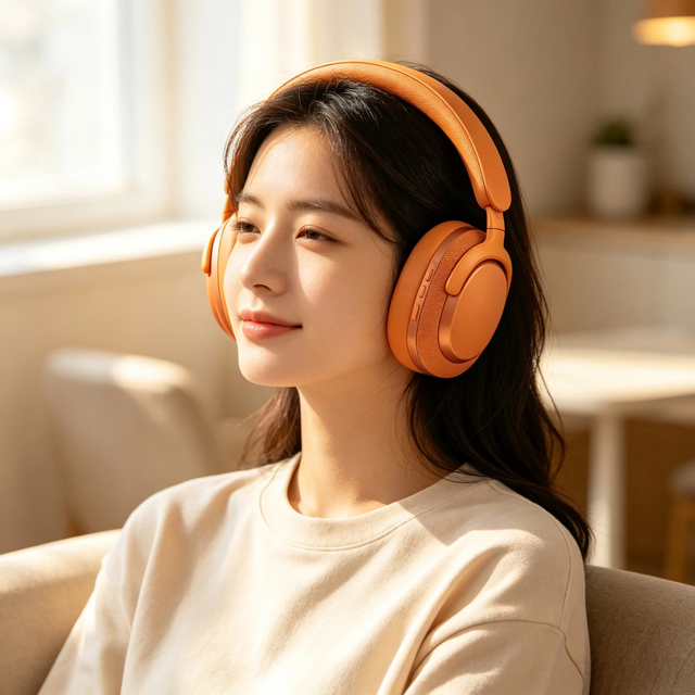 Wireless Over-Ear Headphones Active Noise Cancellation for 5.4 IPX4 Waterproof Low Latency for Gaming Long Battery Life