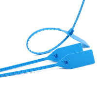 Sceau en plastique personnalisé PN-PS2012 Courrier Sceau en plastique de sécurité autobloquant