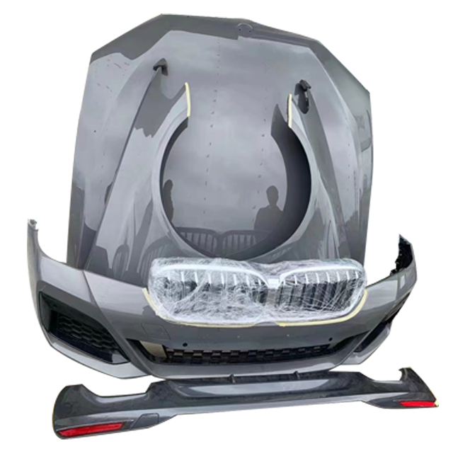 Полипропиленовый материал, боковые юбки автомобиля M5, передний и задний бампер автомобиля для BMW 5 серии E60 2003-2010, комплект кузова автомобиля