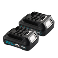 Batterie de perceuse sans fil rechargeable grande capacité 10,8 V 2 Ah, remplacement de batterie pour outils électriques sans fil