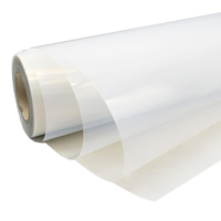 Stock de España CALCA película transparente lechosa de inyección de tinta impermeable 17 "X 100FT - 1 rollo para impresoras de pantalla de seda