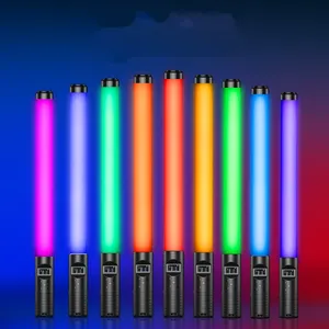 Professional Handheld RGB Colorful Photography Light Stick 3000K-6500K Dimmable LED Video Light Stick