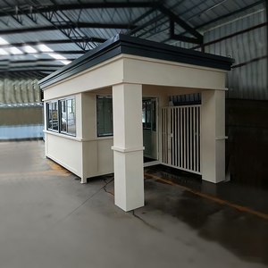 Vente en gros et personnalisation : Cabine de sécurité mobile en structure acier moderne, Pavillon de sécurité, Villa conteneur extensible, pour centres commerciaux - Product Image 2