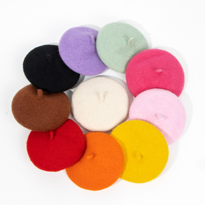 JXANRY <span class=keywords><strong>2026</strong></span> Nuevo Estilo Boina para Mascotas, Perros y Gatos, Disfraz Festivo, Ajustable, de Lana Tweed, Estilo Artista, Múltiples Colores, Todas las Estaciones - Product Image 5