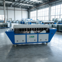 Machine de formage de brides TDF/TDC WinYing, ligne de production de tuyaux en acier inoxydable motorisée et équipement de fabrication de conduits, puissance 3 kW