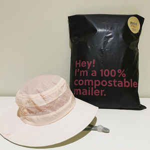 Polymailer gracias en los anuncios publicitarios de polietileno sobre el franqueo de correo bolsas de envío para cosméticos - Product Image 5