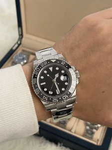 Reloj DE BUCEO mecánico automático de acero inoxidable OEM 5A para hombre, banda de cerámica de goma resistente al agua, diseño superior para buceadores - Product Image 3