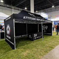 Carpa de Exhibición Comercial de Grado Profesional, Resistente, Personalizable con Marca, para Ferias Comerciales, Eventos al Aire Libre y Marketing
