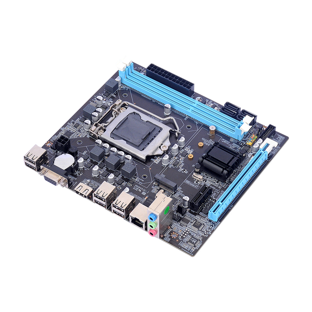 Factory Direct Sale H61 Motherboard 1155 Usb 30 H61 Pc Mainboard for Desktop