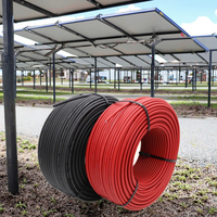 DC-Stromkabel H1Z2Z2-K 1x1,5 4mm² PV-Kabel Elektrische Leitungen Verzinntes Kupfer Adapter XLPO UV-Beständig