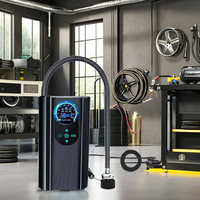Nouveau compresseur d'air portable Airmoto 12V Mini, pompe à main pour gonfler les pneus de voiture avec cadran, puissance 120W, emballé dans une boîte en plastique